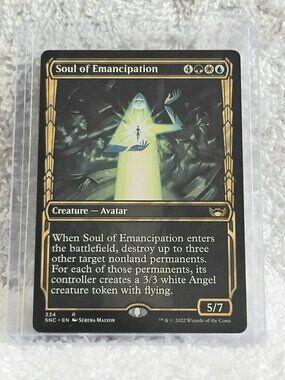 5/$20 Mint 2022 MTG Soul of Emancipation Rare Card 334 Deckmaster!!